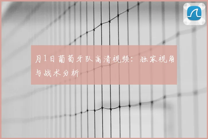 月1日葡萄牙队高清视频：独家视角与战术分析
